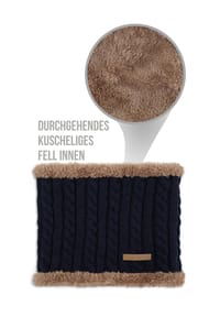 normani® - Winter-Fellschal Kebili - Braun/Braun