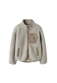 name it® - Teddyjacke MATTIA TEDDY Jacke - braun