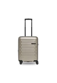 pactastic Collection 04 - Collection 04 THE CABIN + 4 Rollen Kabinentrolley S 55 cm mit Dehnfalte - anthracite-metallic