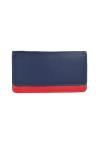 Mywalit - Langbörse, Leder, Sichtfenster, Stifthalterung, für Damen - 4 BLACK PASE