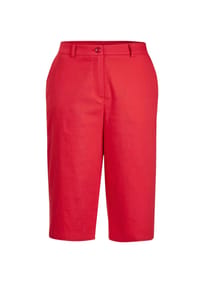 GOLDNER - Kurzgröße:  Komfortable Sommerhose CARLA - rot