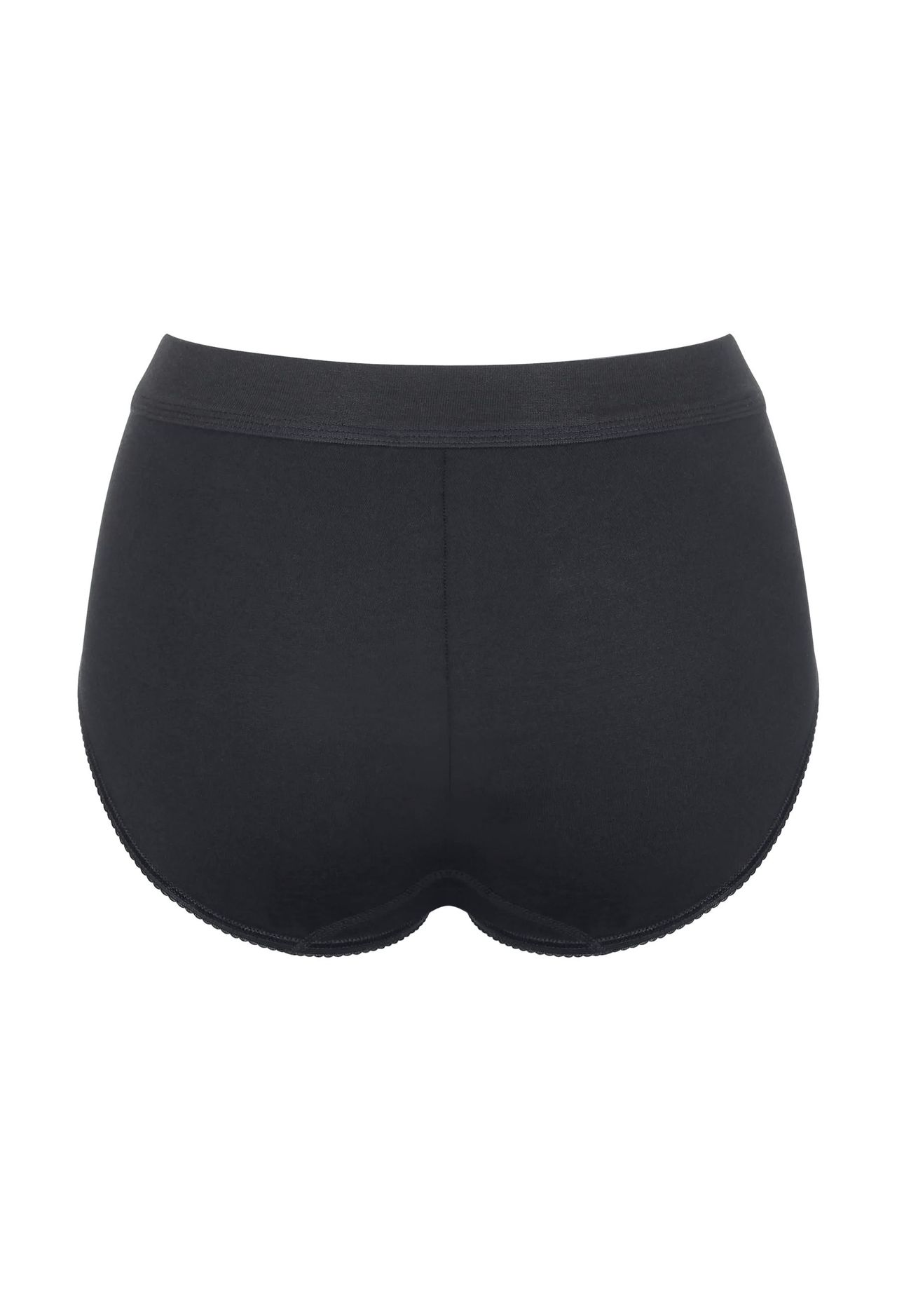 Sloggi Double Comfort Maxislip, 2Er Pack, Atmungsaktiv, FüR Damen, Schwarz, 46