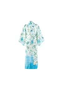 bassetti - Kimono CASABLANCA aus hochwertigem Baumwollsatin - CELESTE