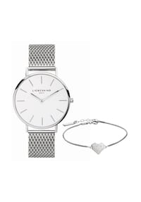 LIEBESKIND - Uhr & Armband Set Minimalistic Hearts - gold
