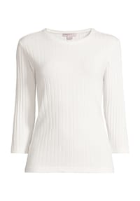adagio - Shirt "Kia", 3/4-Arm, für Damen - OFFWHITE