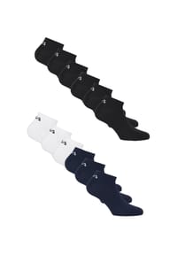 FILA - Socken Basic 12er-Pack im klassischen Design - Black