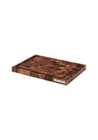 CONTINENTA - Tranchierbrett Stirnholz, Akazienholz, 36.5 x 25 cm - Holzfarben