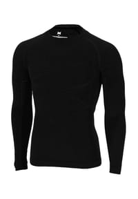 BLACK SNAKE - Herren Thermounterhemd Merino Wolle - Navy Melange