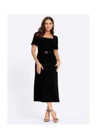 heine - Web-Kleid - schwarz
