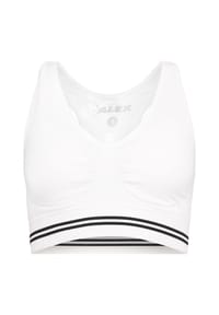 ALEX - Sport-BH Fitness Elena, Kreuzträger, für Damen - WHITE