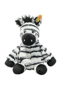 Steiff - Soft Cuddly Friends Kuscheltier "Zora Zebra", 30 cm - SCHWARZ/WEISS