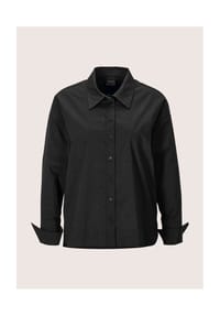 MADELEINE - Elegante Bluse mit Glanzakzenten - schwarz