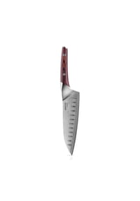 eva solo - Schneidmesser Nordic Kitchen Santoku, Damaszener Stahl - Silberfarben