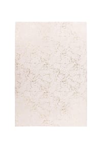 me gusta - Wohnzimmer Teppich – Hochflorteppich Bijou 225 in creme - gold - creme - gold