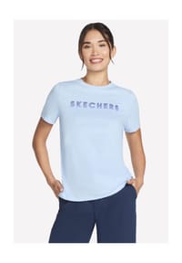 SKECHERS® - Shirt GRADIENT TEE - white/lavendel/mint