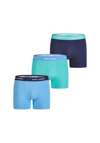 HAPPY SHORTS - Retro Boxer Jersey - blue-turquise-orange