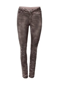 heine - Boyfriend Hose - dunkelmauve