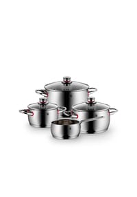 WMF Topfset "QUALITY ONE", 4-teilig - QUALITY ONE - SILBER