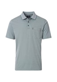 CASAMODA - Poloshirt, Logo-Stickerei, Brusttasche, für Herren - 116  116 BLAU