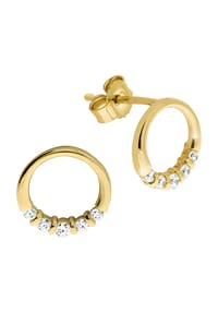 CELESTA® - Damen Ohrstecker "3713208422", 375er Gelbgold - gold