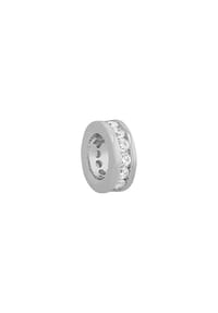 amor - Motivanhänger für Damen, 925 Sterling Silber, Zirkonia synth. - Silber