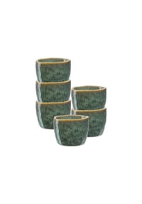 LEONARDO Eierbecher Matera ø 5,2 cm 6er Set - MATERA - anthrazit