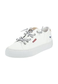 MUSTANG® - Lederimitat/Textil Sneaker - Blau