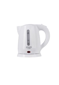 COFI - Adler AD 1272 Wasserkocher 1 L mit 360°-Sockel, 1600 W- Weiß - Weiß 18 × 19 × 14,5 cm