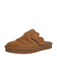 CLARKS® - Slipper Litton im vintage-inspirierten Design - 1224 Cola Suede