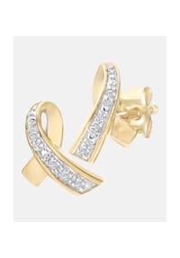 Diamant L'eternel - Ohrstecker, mit Diamant, 375 Gelbgold - gold