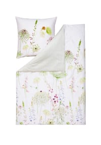 ESTELLA® Bettwäsche Meadow - Mako-Satin - grün