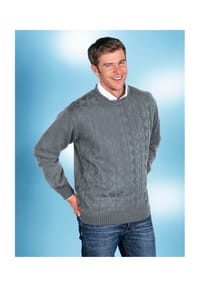 SIEH AN! - Pullover - grau-meliert