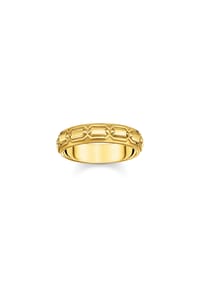 Thomas Sabo Rebel at heart - Ring Krokodilpanzer - gelbgoldfarben