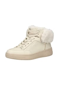 GEOX - Leder/Textil Sneaker - Weiß