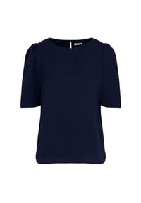 seidensticker - Shirtbluse Schwarze Rose - blau (0018)