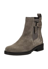 Gabor® - Veloursleder/Textil Stiefelette - Braun/Grau