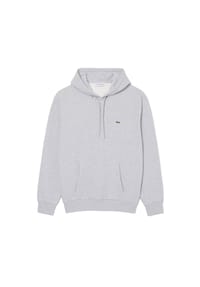 LACOSTE - Herren Hoodie - Fleece Hoodie, Kapuze, Regular Fit - CCA SILVER CHINE