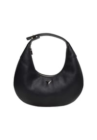 GUESS - Beuteltasche, Kunstleder, Reißverschluss, für Damen - BLABLACK