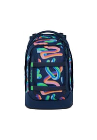 Satch PACK - Schulrucksack, Zweiwegereißverschluss, Reflektor - BLUE TECH