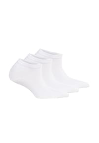 Tamaris - Damen Sneakersocken, 3er Pack - Comfort Cotton Sneaker, einfarbig - Grau