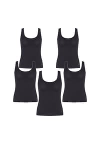 sloggi - Tanktop Pure Comfort Tank Top - BLACK