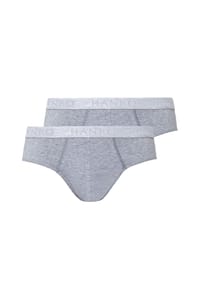 HANRO - Slip / Unterhose 2er Pack Cotton Essentials - Deep Navy/Sumac