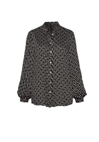 TONI - Hemdbluse Coco - black/white | 089
