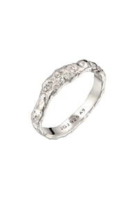 elli. - Ring Ohne Steine 925 Sterling Silber - Gold