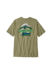 patagonia® - T-Shirt Great Waves Responsibili - grün