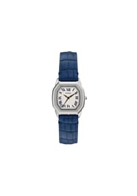FOSSIL HARLOW - Fossil Damenuhr Harlow mit drei Zeigern und grauem Kroko-Leder, ES5435 - Roségold
