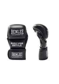 BENLEE™ - Leder MMA Sparring- Handschuhe TRAINY - Black/White