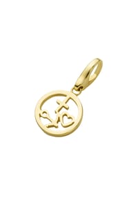 GIORGIO MARTELLO MILANO - Charm Glaube / Liebe / Hoffnung, Silber 925 - Gold