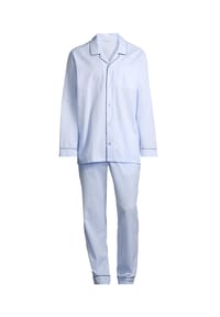 seidensticker - Pyjama Web - Dunkelblau