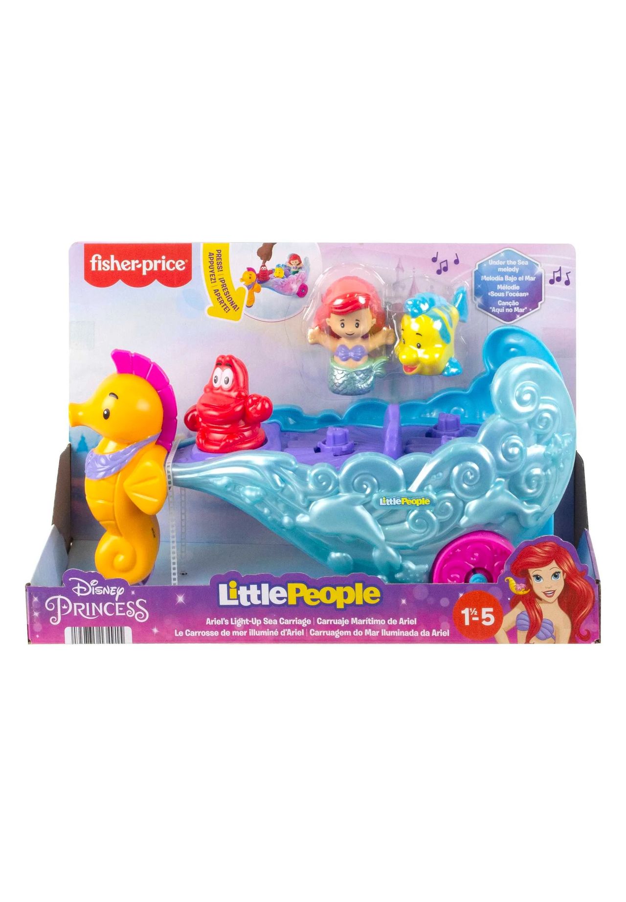 Ariel under the sea carriage on sale